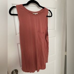 New Shirt Terracotta Sleeveless